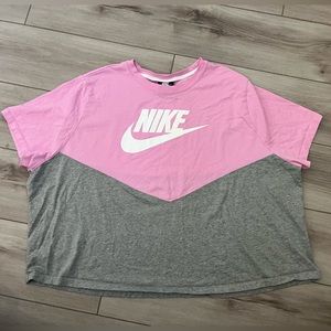 Nike cropped tee | womens 3x
